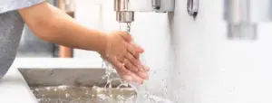 Banner,Of,A,Student,Boy,Wash,Hands,At,The,Outdoor